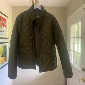 Old Navy Green quilted jacket- S